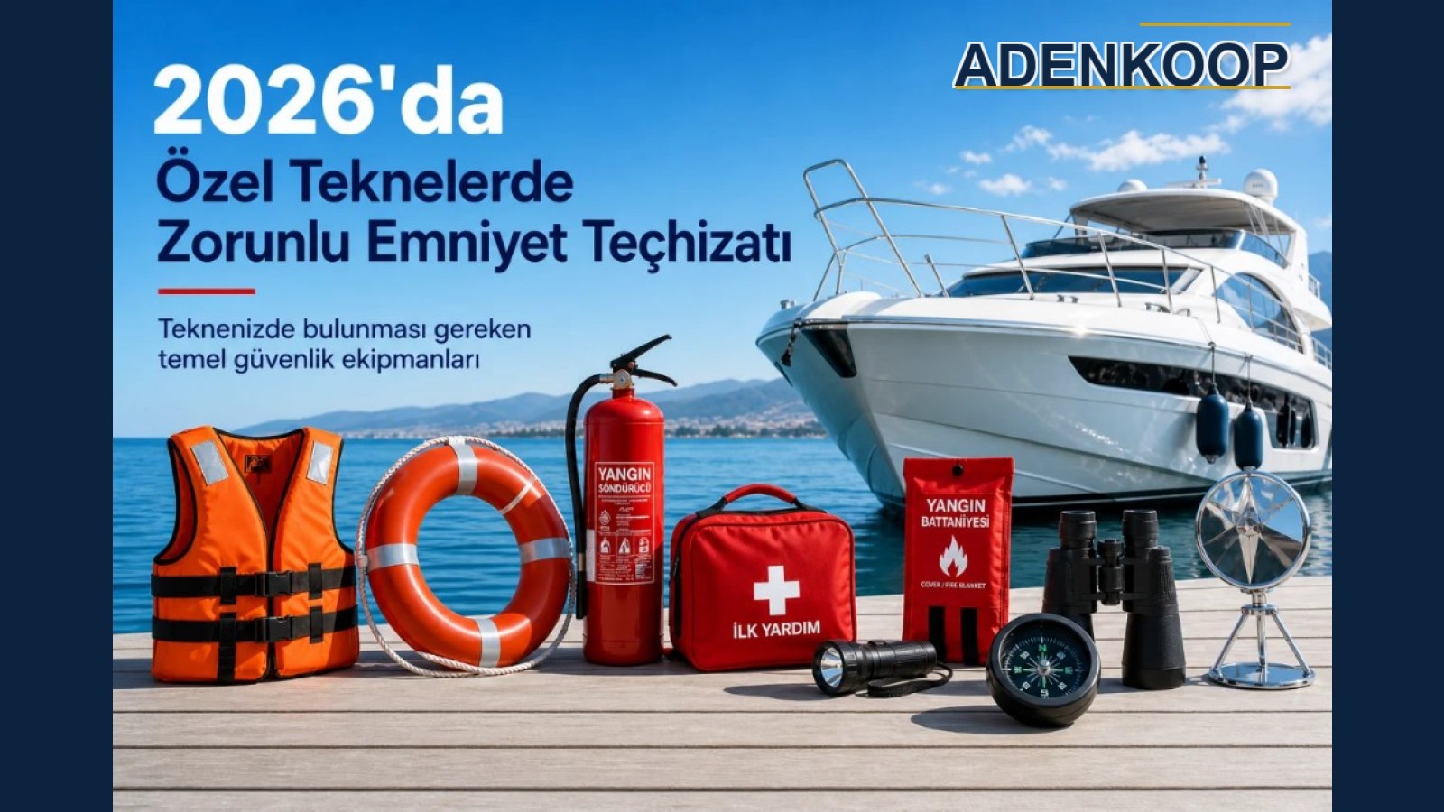 ÖZEL TEKNELERDE (10 METREDEN KÜÇÜK) BULUNDURULMASI ZORUNLU ASGARİ EMNİYET TEÇHİZATI
